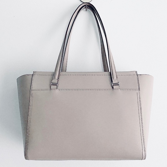 NWOT Tory Burch Parker Tote in Dust Storm - Picture 2 of 6